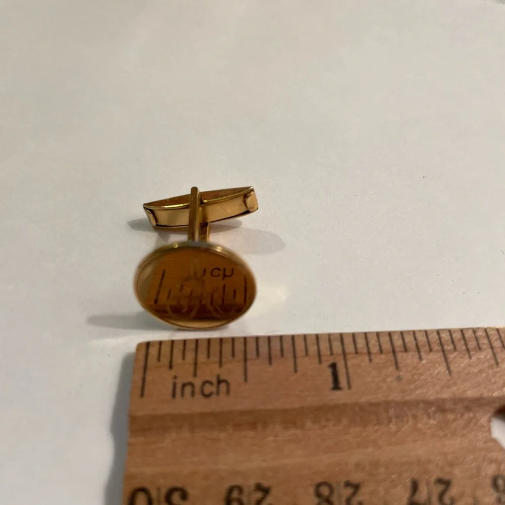 Vintage Gold Tone Cufflinks